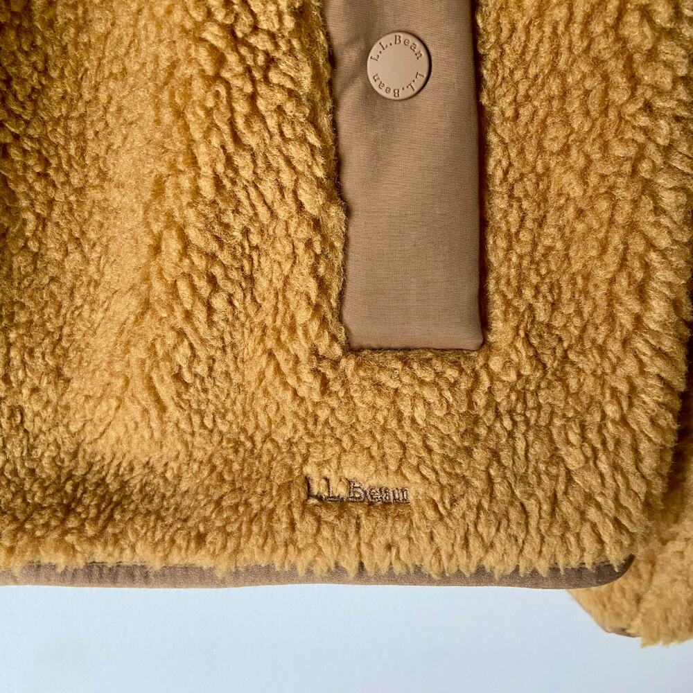 L.L.Bean Sherpa Fleece Jacket - Picture 3 of 7
